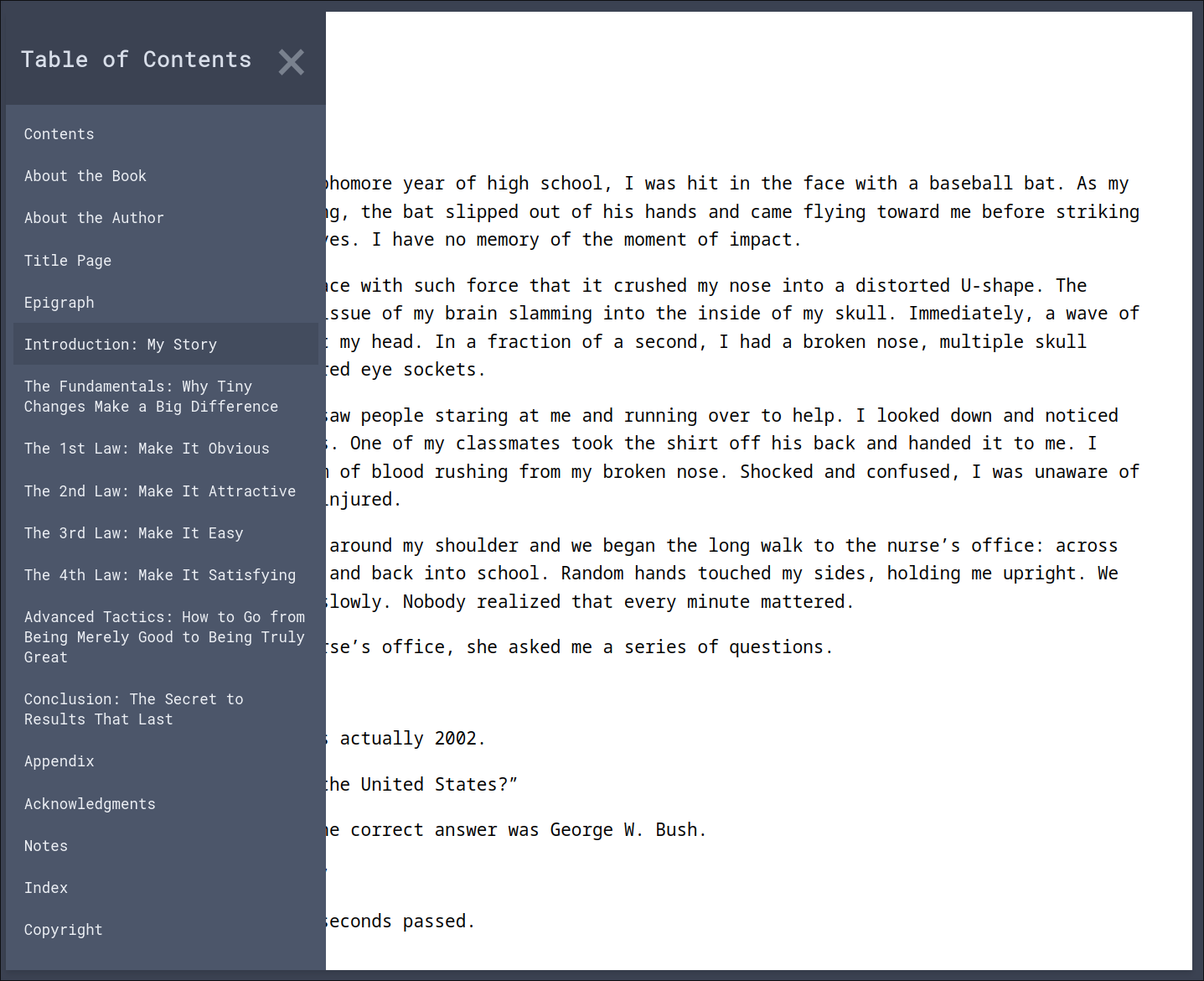 Screenshot of TypeAlong